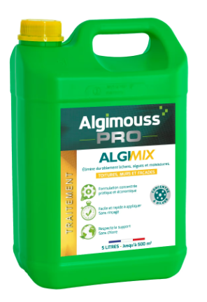 Algimix 5L - Antimousse toiture, mur, façade - 014002 - Algipro